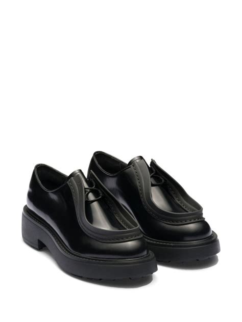 prada raised sole matches|prada leather lace up shoes.